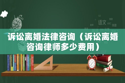 訴訟離婚法律咨詢（訴訟離婚咨詢律師多少費用）