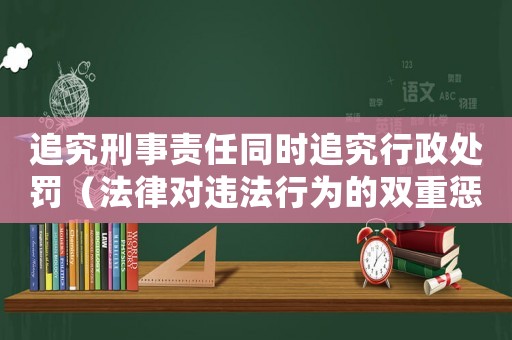 追究刑事責(zé)任同時追究行政處罰（法律對違法行為的雙重懲罰）
