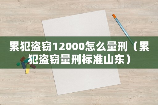 累犯盜竊12000怎么量刑（累犯盜竊量刑標(biāo)準(zhǔn)山東）