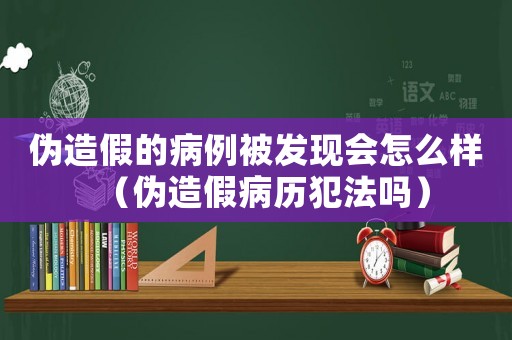 偽造假的病例被發(fā)現(xiàn)會(huì)怎么樣（偽造假病歷犯法嗎）