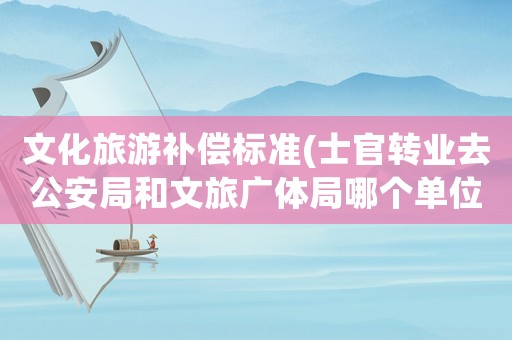 文化旅游補(bǔ)償標(biāo)準(zhǔn)(士官轉(zhuǎn)業(yè)去公安局和文旅廣體局哪個(gè)單位好？)
