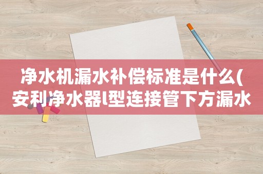 凈水機(jī)漏水補(bǔ)償標(biāo)準(zhǔn)是什么(安利凈水器l型連接管下方漏水？)