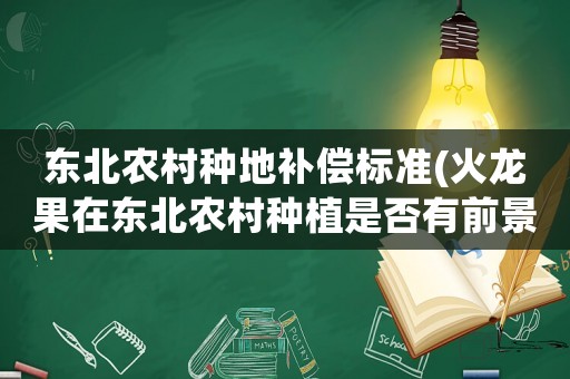 東北農(nóng)村種地補(bǔ)償標(biāo)準(zhǔn)(火龍果在東北農(nóng)村種植是否有前景10畝地產(chǎn)生的利潤能有多少)