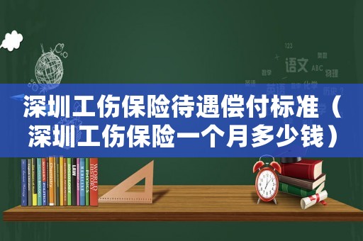 深圳工傷保險待遇償付標準（深圳工傷保險一個月多少錢）