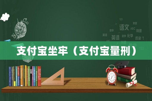 支付寶坐牢（支付寶量刑）