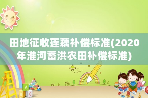 田地征收蓮藕補(bǔ)償標(biāo)準(zhǔn)(2020年淮河蓄洪農(nóng)田補(bǔ)償標(biāo)準(zhǔn))