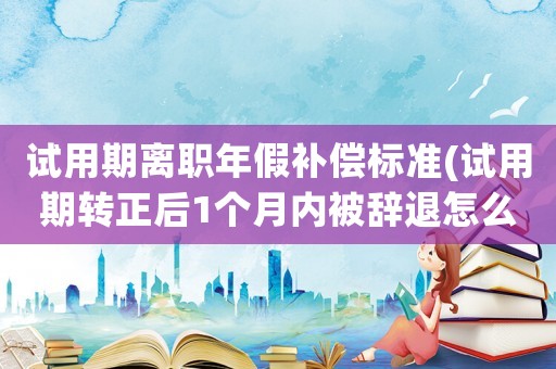 試用期離職年假補償標準(試用期轉(zhuǎn)正后1個月內(nèi)被辭退怎么賠償)