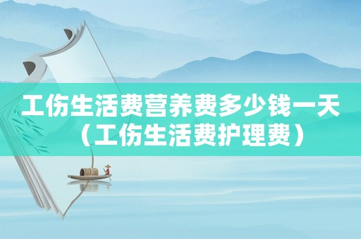 工傷生活費(fèi)營(yíng)養(yǎng)費(fèi)多少錢(qián)一天（工傷生活費(fèi)護(hù)理費(fèi)）