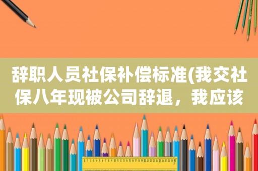 辭職人員社保補(bǔ)償標(biāo)準(zhǔn)(我交社保八年現(xiàn)被公司辭退，我應(yīng)該得到什么樣的補(bǔ)償？)