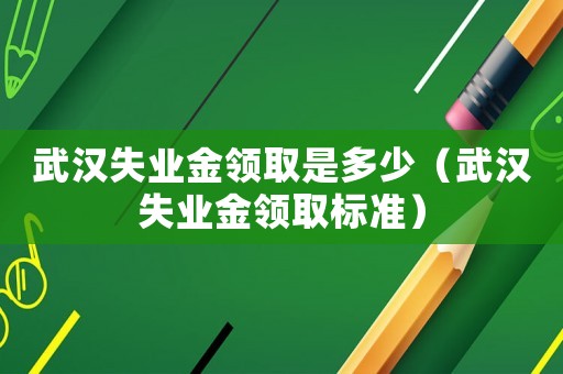 武漢失業(yè)金領(lǐng)取是多少（武漢失業(yè)金領(lǐng)取標準）
