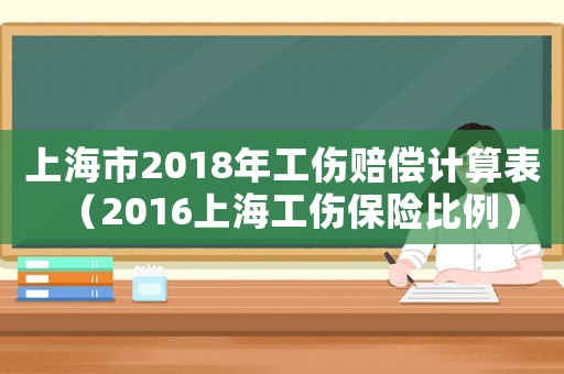 上海市2018年工傷賠償計(jì)算表（2016上海工傷保險(xiǎn)比例）