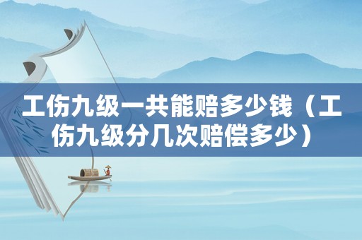 工傷九級(jí)一共能賠多少錢（工傷九級(jí)分幾次賠償多少）