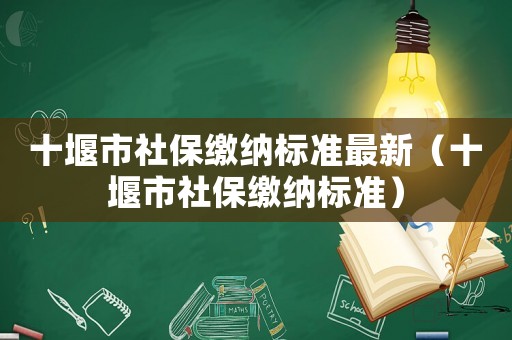 十堰市社保繳納標(biāo)準(zhǔn)最新（十堰市社保繳納標(biāo)準(zhǔn)）