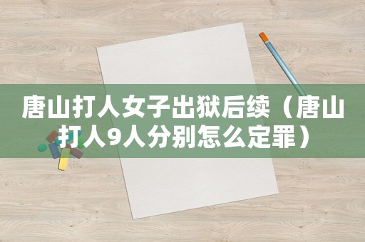 唐山打人女子出獄后續(xù)（唐山打人9人分別怎么定罪）