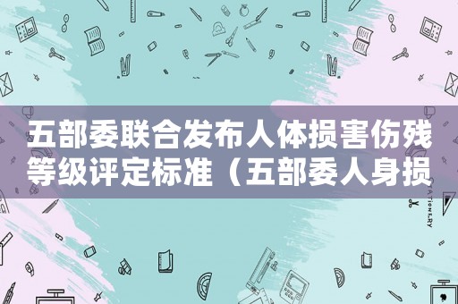 五部委聯(lián)合發(fā)布人體損害傷殘等級(jí)評(píng)定標(biāo)準(zhǔn)（五部委人身損害傷殘鑒定標(biāo)準(zhǔn)）
