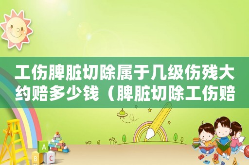 工傷脾臟切除屬于幾級傷殘大約賠多少錢（脾臟切除工傷賠償標(biāo)準(zhǔn)）