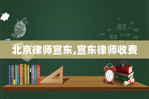 北京律師宣東,宣東律師收費(fèi)