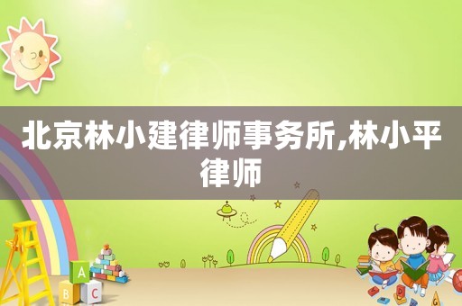 北京林小建律師事務所,林小平律師