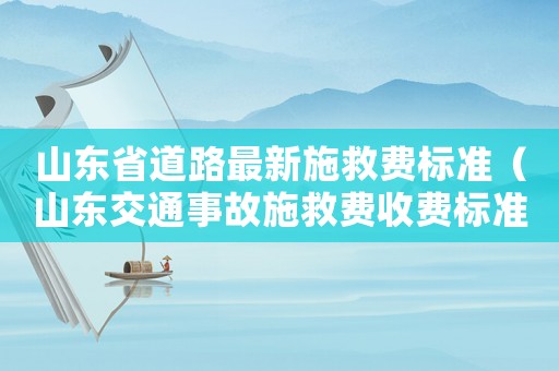 山東省道路最新施救費標(biāo)準(zhǔn)（山東交通事故施救費收費標(biāo)準(zhǔn)）