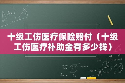 十級工傷醫(yī)療保險賠付（十級工傷醫(yī)療補(bǔ)助金有多少錢）