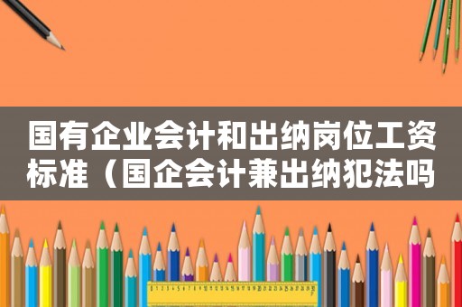 國有企業(yè)會計和出納崗位工資標準（國企會計兼出納犯法嗎）
