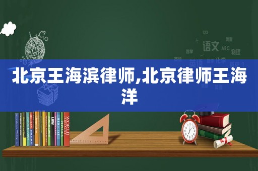 北京王海濱律師,北京律師王海洋