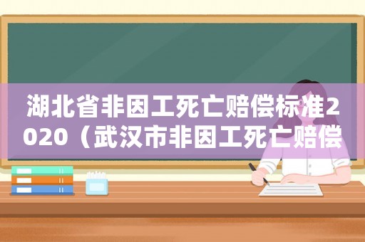 湖北省非因工死亡賠償標(biāo)準(zhǔn)2020（武漢市非因工死亡賠償標(biāo)準(zhǔn)）