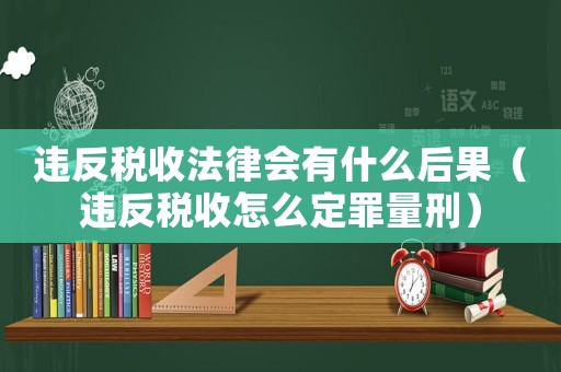 違反稅收法律會(huì)有什么后果（違反稅收怎么定罪量刑）
