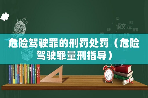 危險駕駛罪的刑罰處罰（危險駕駛罪量刑指導(dǎo)）