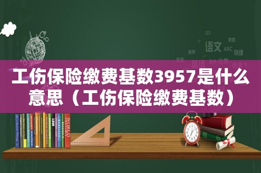工傷保險(xiǎn)繳費(fèi)基數(shù)3957是什么意思（工傷保險(xiǎn)繳費(fèi)基數(shù)）