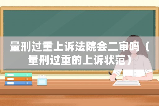 量刑過重上訴法院會二審嗎（量刑過重的上訴狀范）