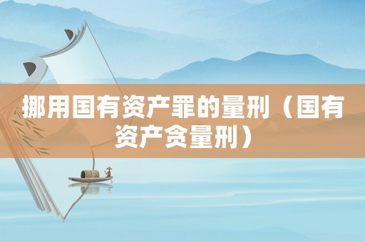 挪用國(guó)有資產(chǎn)罪的量刑（國(guó)有資產(chǎn)貪量刑）