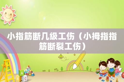小指筋斷幾級工傷（小拇指指筋斷裂工傷）