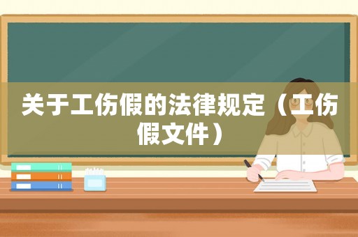 關(guān)于工傷假的法律規(guī)定（工傷假文件）