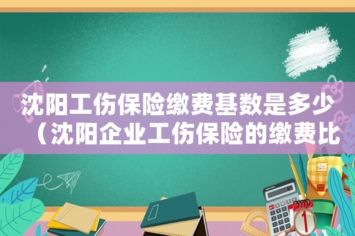 沈陽工傷保險繳費(fèi)基數(shù)是多少（沈陽企業(yè)工傷保險的繳費(fèi)比例）