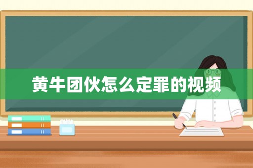 黃牛團(tuán)伙怎么定罪的視頻
