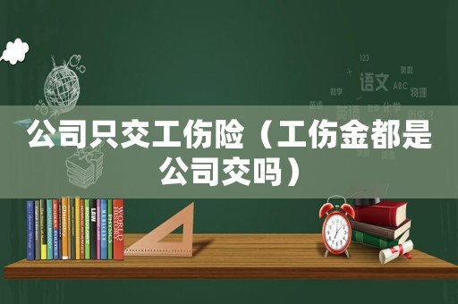 公司只交工傷險(xiǎn)（工傷金都是公司交嗎）