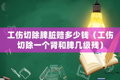 工傷切除脾臟賠多少錢(qián)（工傷切除一個(gè)腎和脾幾級(jí)殘）