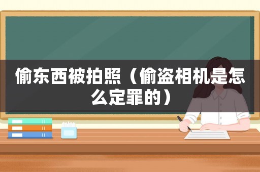 偷東西被拍照（偷盜相機(jī)是怎么定罪的）