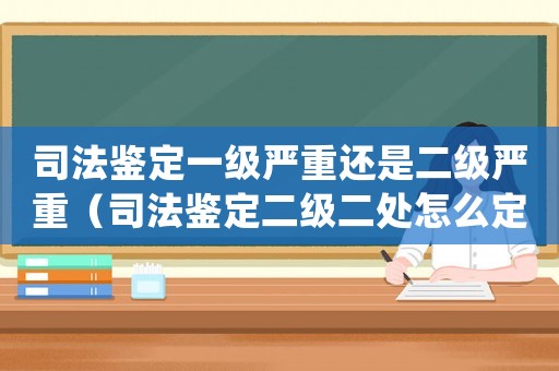 司法鑒定一級(jí)嚴(yán)重還是二級(jí)嚴(yán)重（司法鑒定二級(jí)二處怎么定罪）