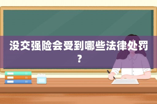 沒交強(qiáng)險會受到哪些法律處罰？