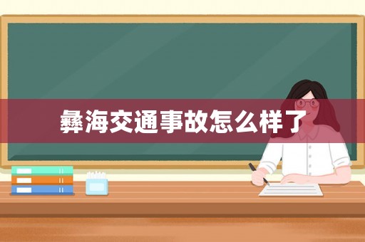 彝海交通事故怎么樣了
