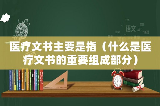 醫(yī)療文書主要是指（什么是醫(yī)療文書的重要組成部分）