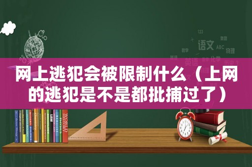 網(wǎng)上逃犯會(huì)被限制什么（上網(wǎng)的逃犯是不是都批捕過了）