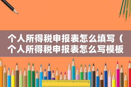 個(gè)人所得稅申報(bào)表怎么填寫（個(gè)人所得稅申報(bào)表怎么寫模板）