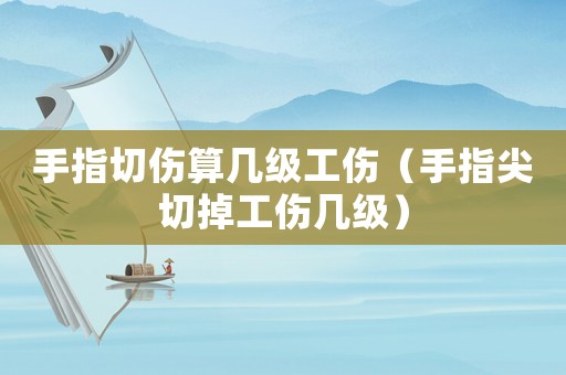 手指切傷算幾級(jí)工傷（手指尖切掉工傷幾級(jí)）