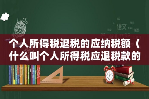 個(gè)人所得稅退稅的應(yīng)納稅額（什么叫個(gè)人所得稅應(yīng)退稅款的情況）