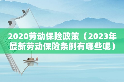 2020勞動(dòng)保險(xiǎn)政策（2023年最新勞動(dòng)保險(xiǎn)條例有哪些呢）