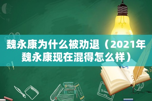 魏永康為什么被勸退（2021年魏永康現(xiàn)在混得怎么樣）