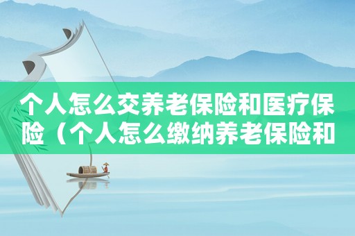 個(gè)人怎么交養(yǎng)老保險(xiǎn)和醫(yī)療保險(xiǎn)（個(gè)人怎么繳納養(yǎng)老保險(xiǎn)和醫(yī)療保險(xiǎn)）